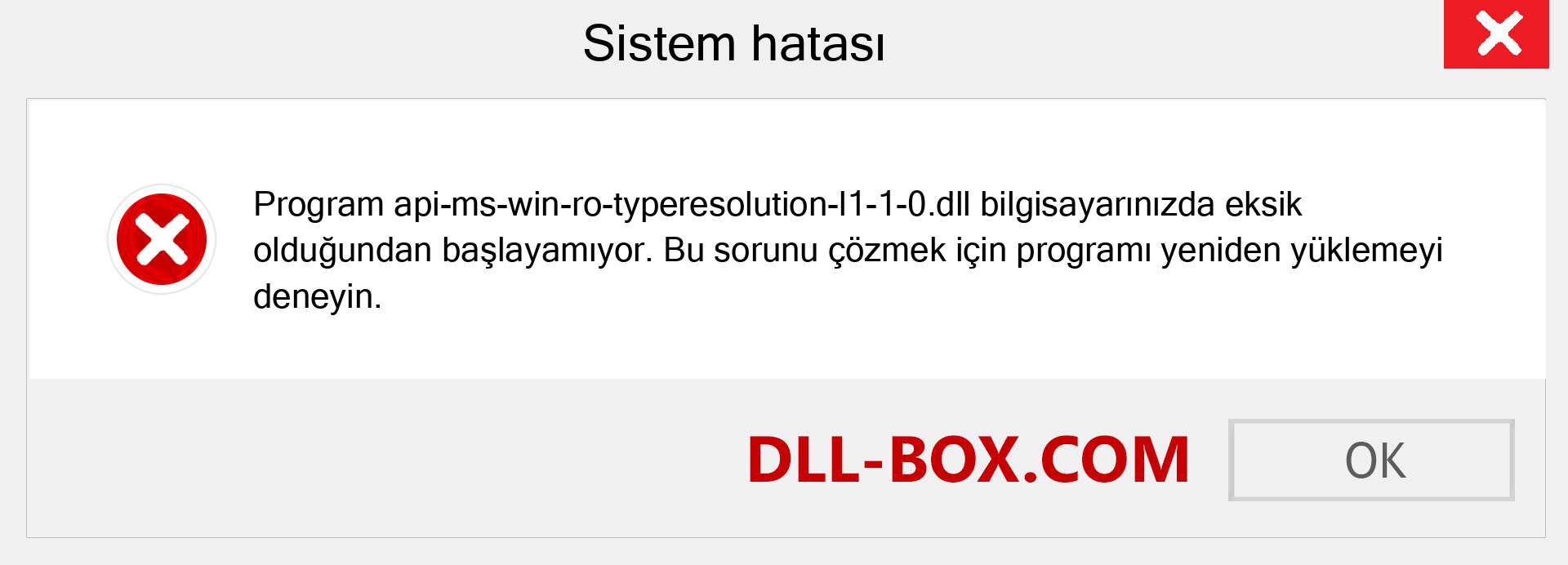 api-ms-win-ro-typeresolution-l1-1-0.dll dosyası eksik mi? Windows 7, 8, 10 için İndirin - Windows'ta api-ms-win-ro-typeresolution-l1-1-0 dll Eksik Hatasını Düzeltin, fotoğraflar, resimler